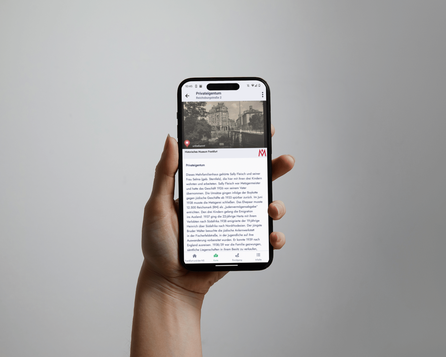Frankfurt History App